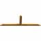 Ekena Millwork Portland Rough Sawn Timber Gable Bracket, Western Red Cedar, 72"W x 24"H x 2"D x 4"F, 8/12 Pitch GBW072X24X0204POR00RWR - alternate 4